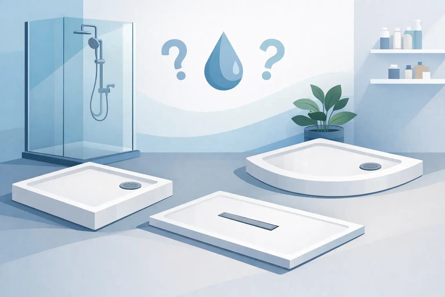 Quelle base de douche choisir ?