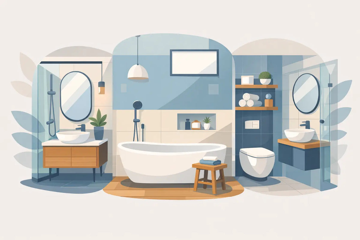 Exemples de petite salle de bain moderne