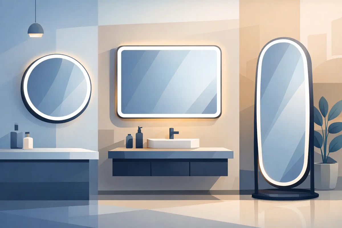 Les meilleurs miroirs LED modernes à choisir