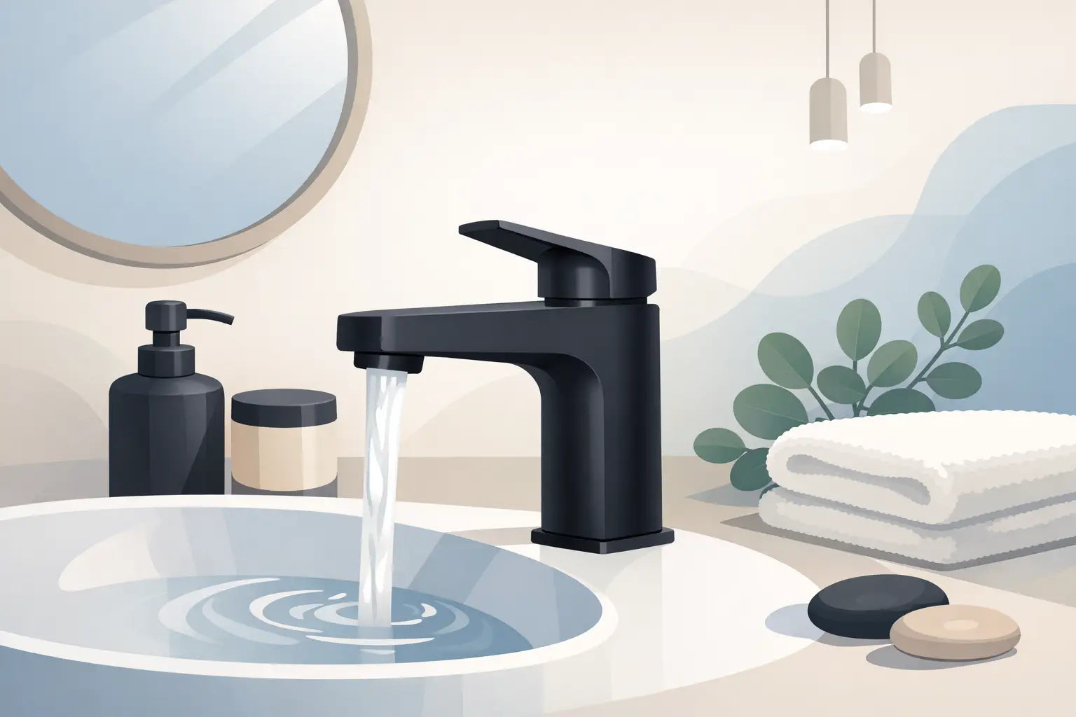 Robinet lavabo noir mat - bien le choisir