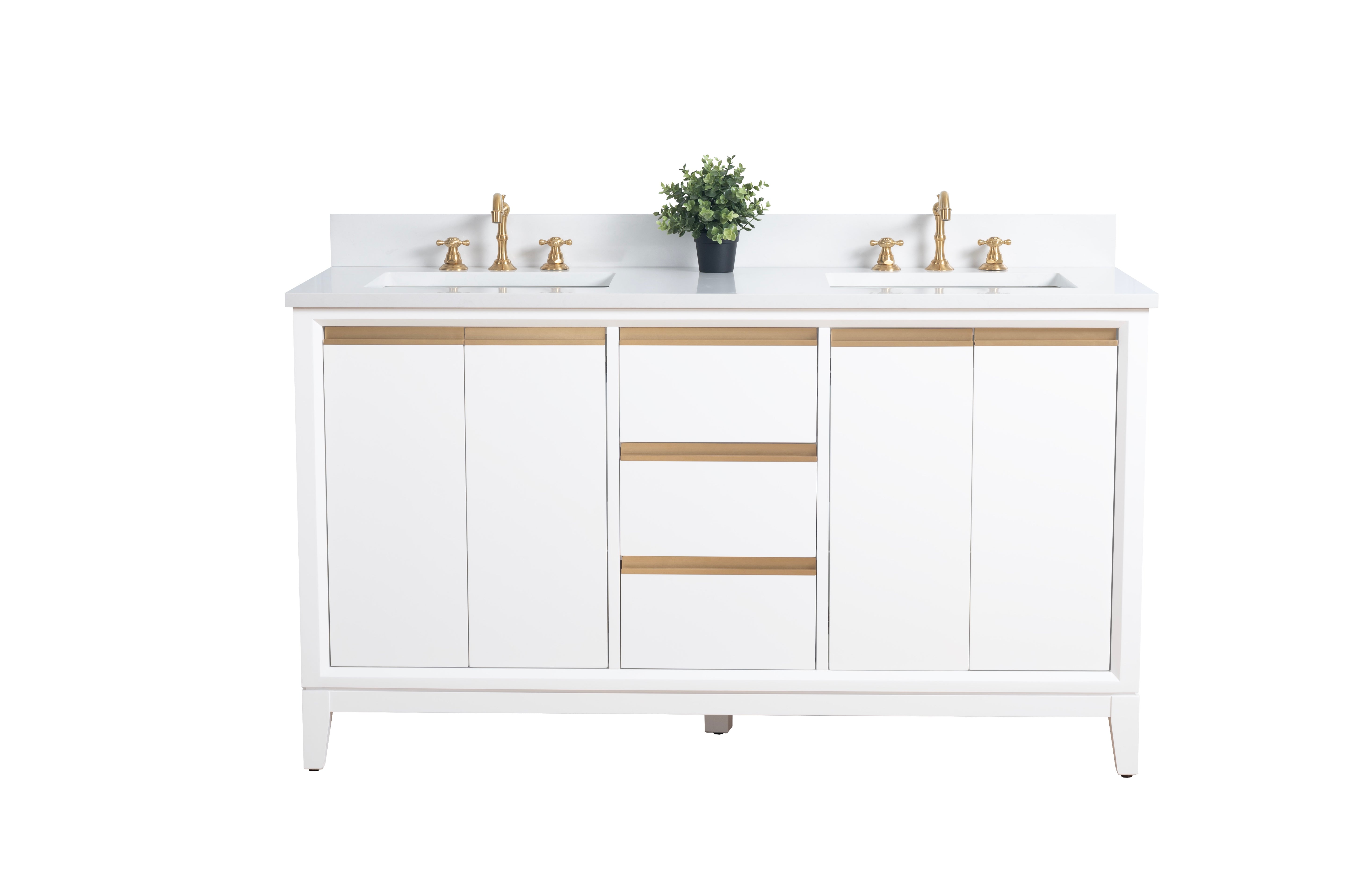 VANITY VA80 - 60" DOUBLE SINK