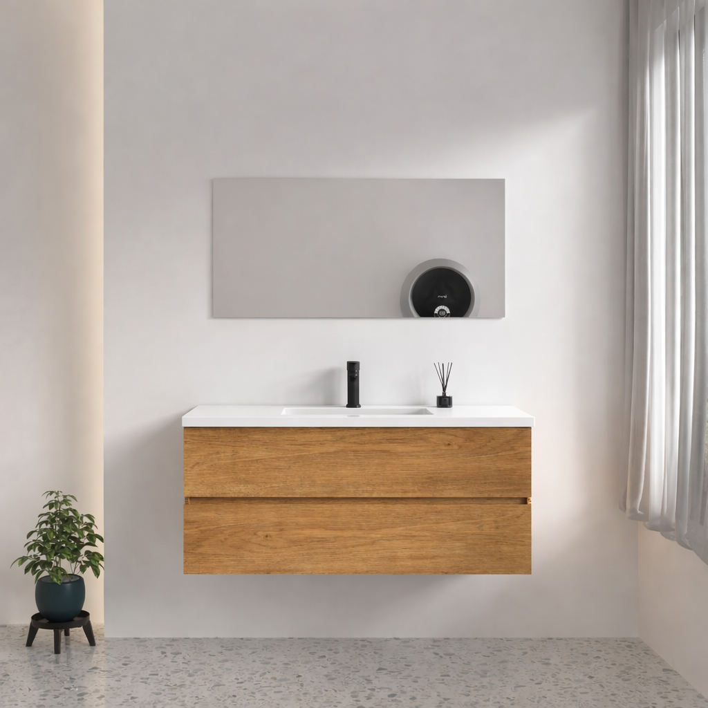 VANITÉ BORA - 48" BLANC