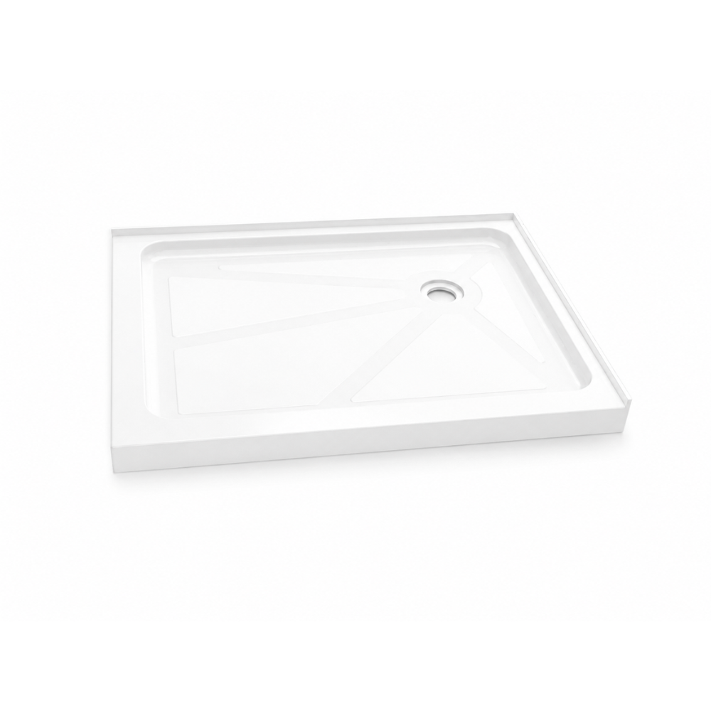 BASE DE DOUCHE AXIS 36 X 48" | DRAIN LOCALISÉ 12X12"