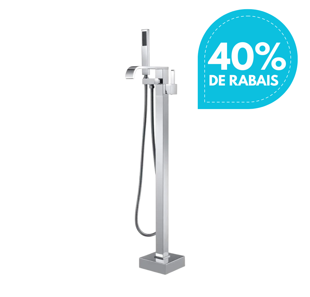 FREESTANDING FAUCET - S46 CHROME