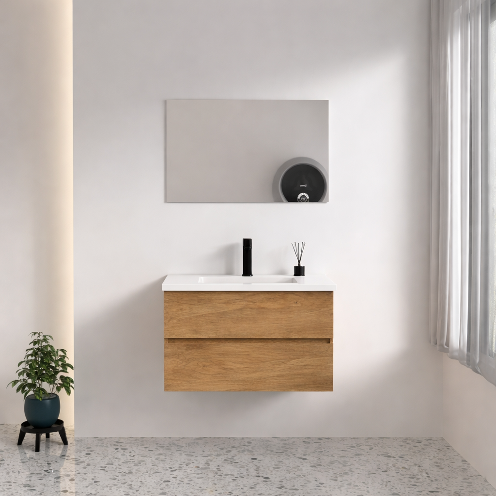 VANITÉ BORA - 24" BLANC