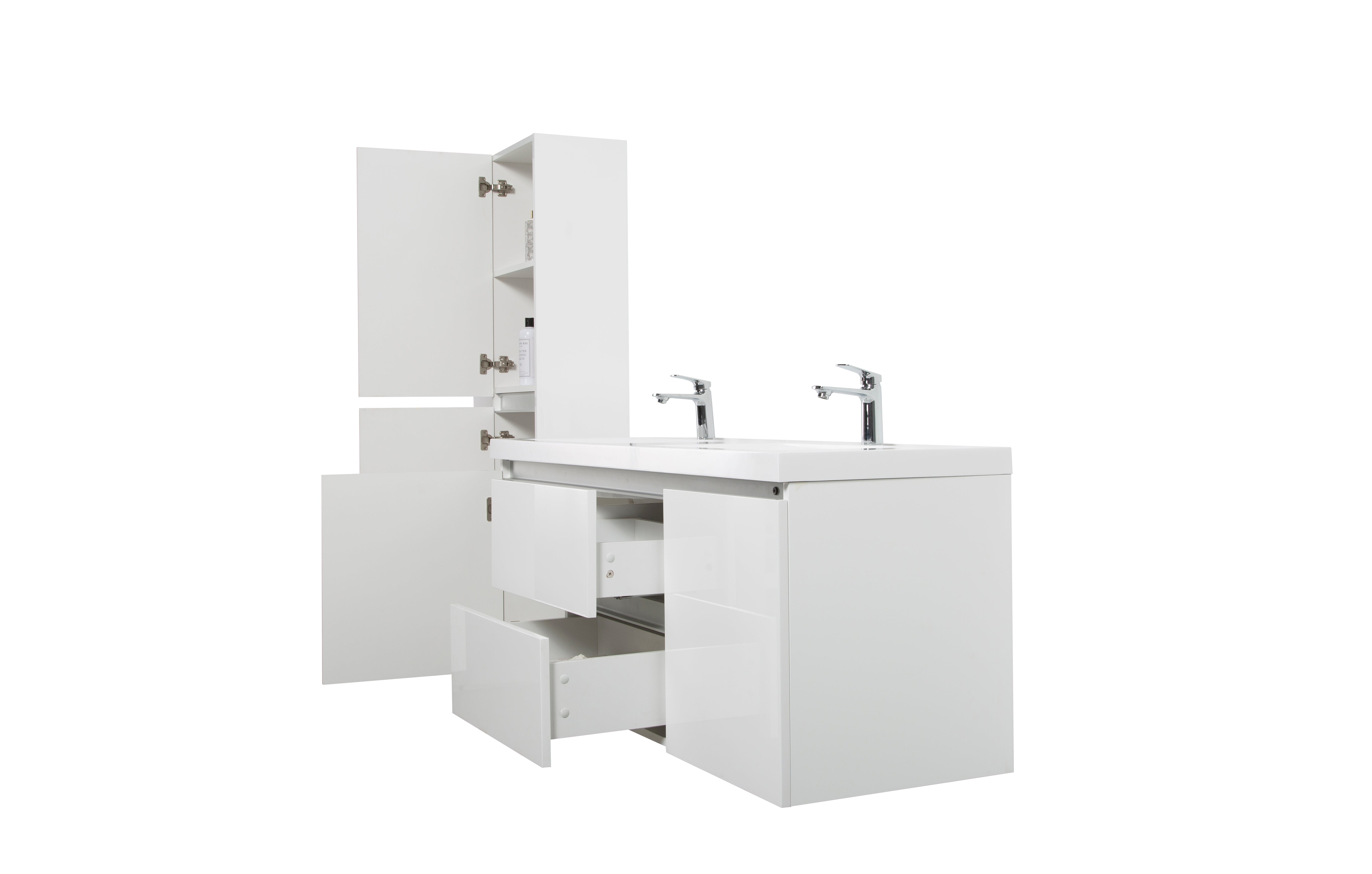 VANITÉ KENZO LED - 60" DOUBLE (PROMO)