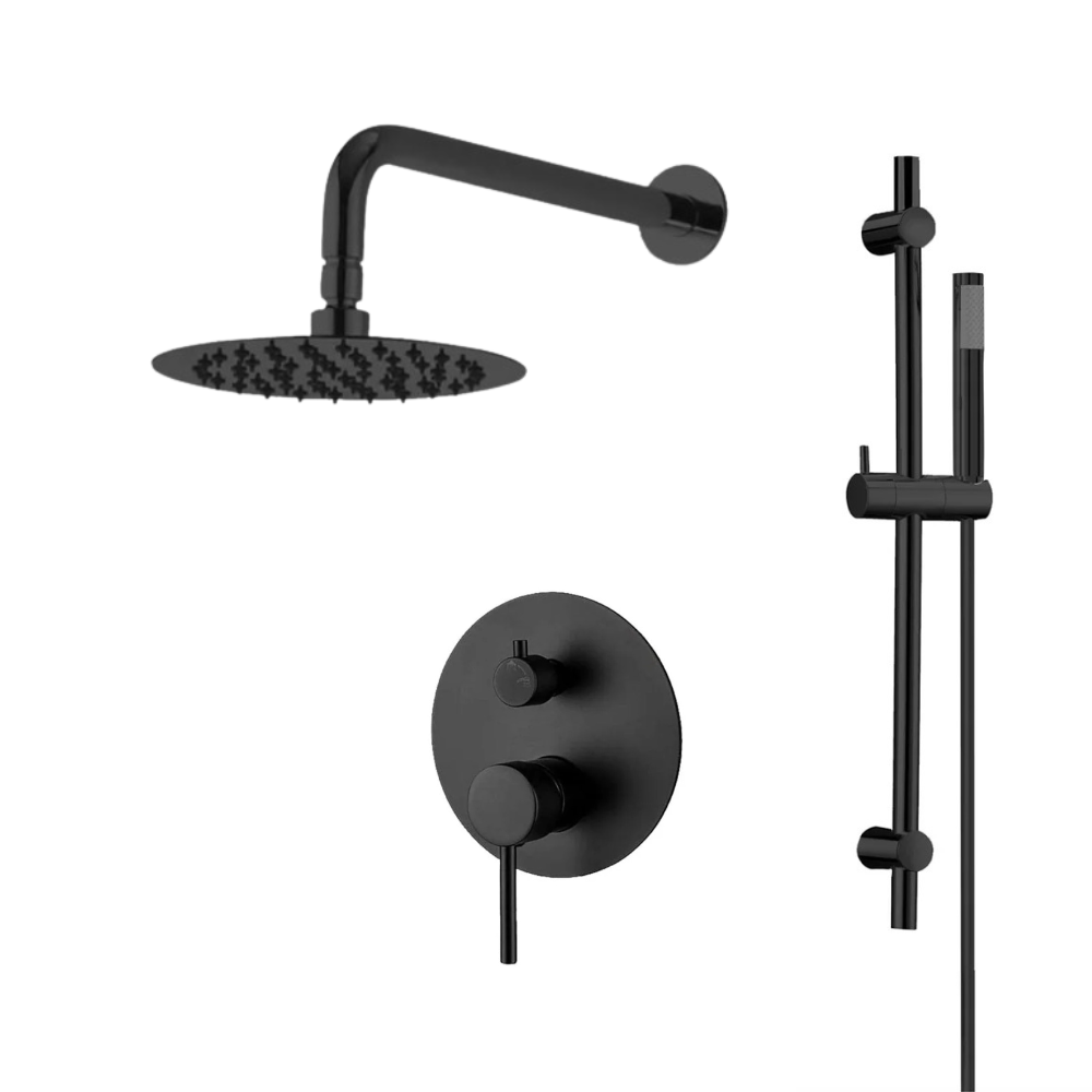 SHOWER FAUCET - D38BL BLACK
