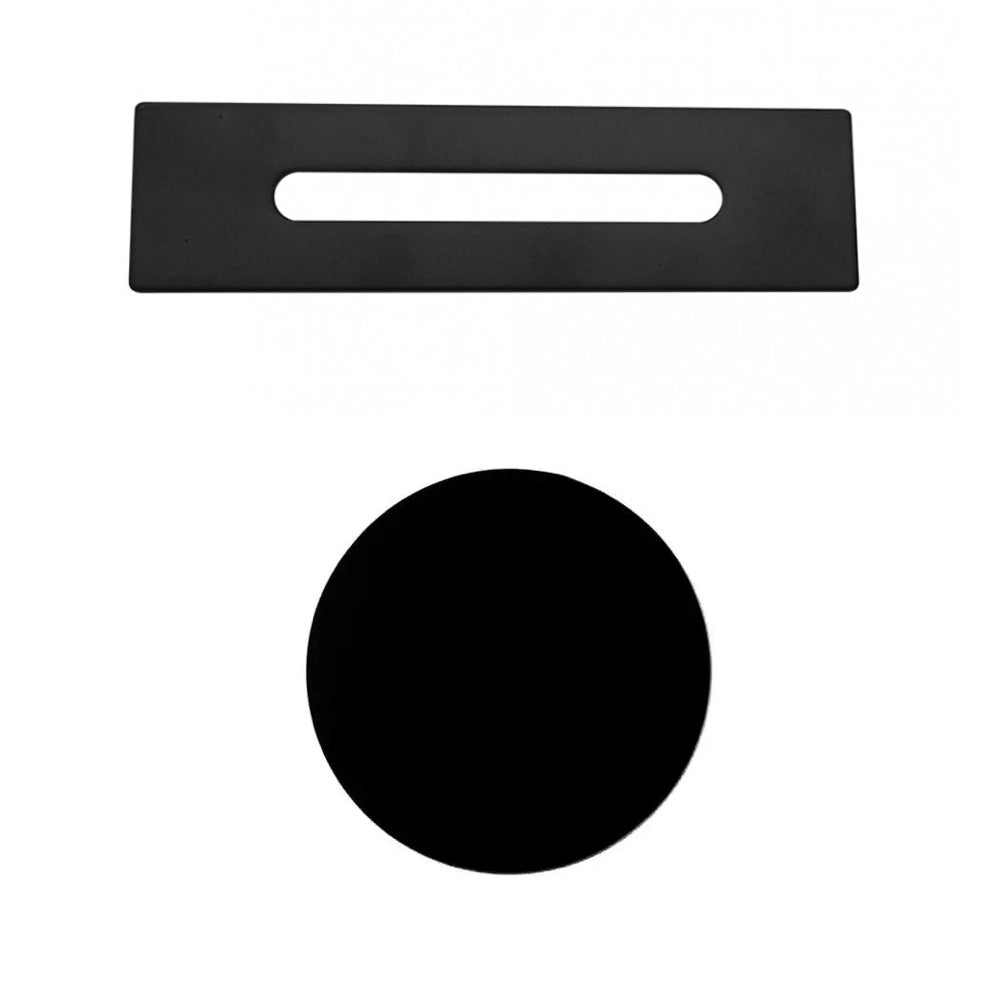Ensemble de drain pour bain autoportant - Noir