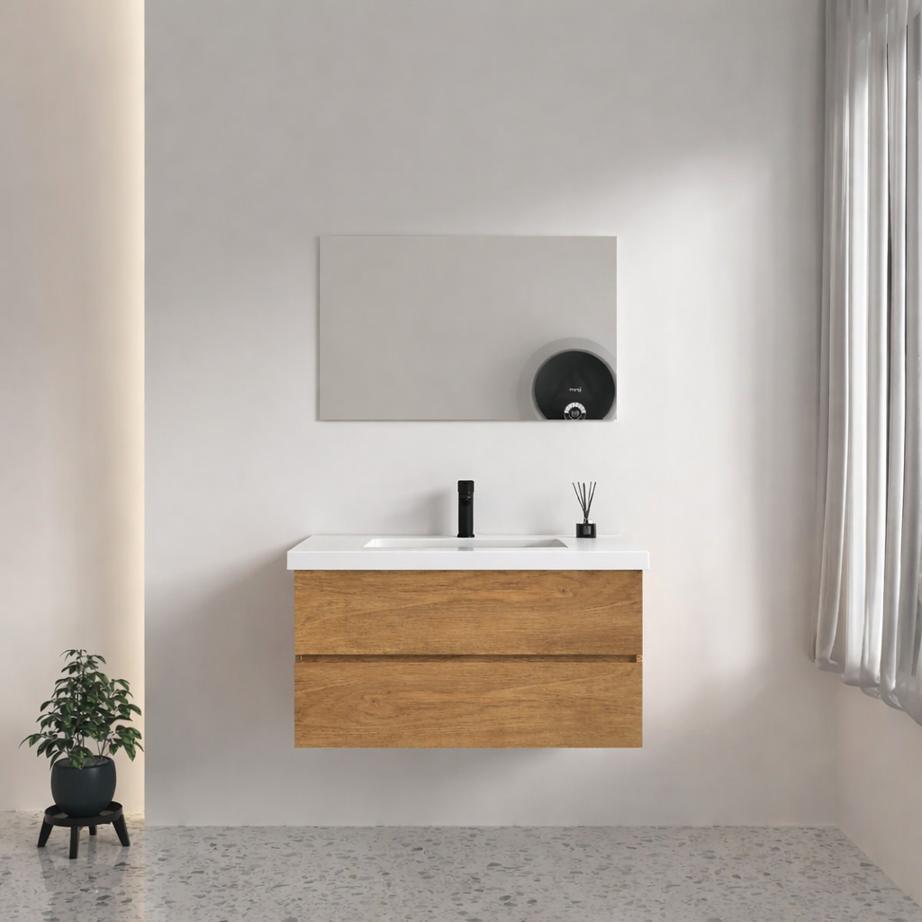 VANITÉ BORA - 36" BLANC