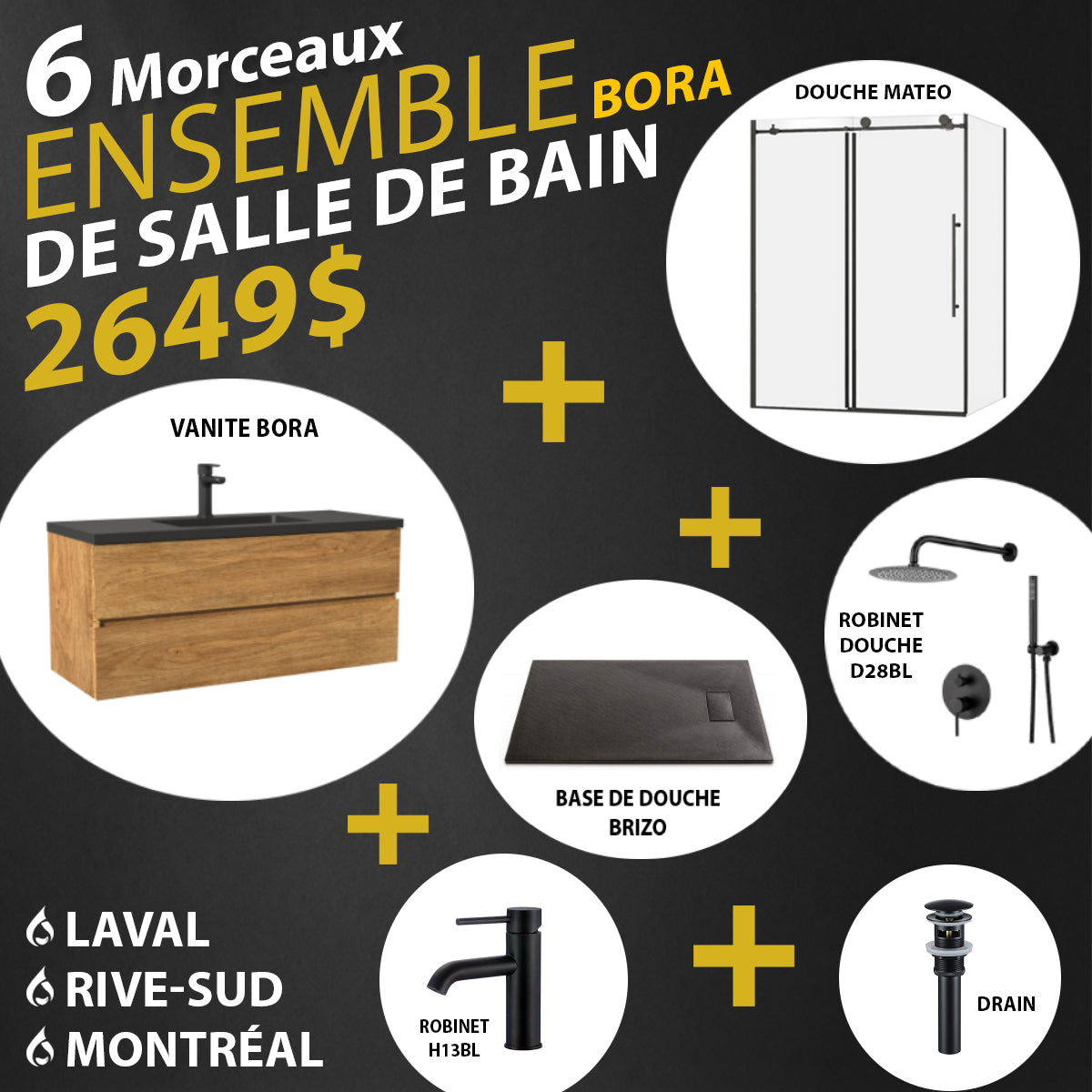 PROMOTION BUNDLE KIT 6 PIECES - BORA