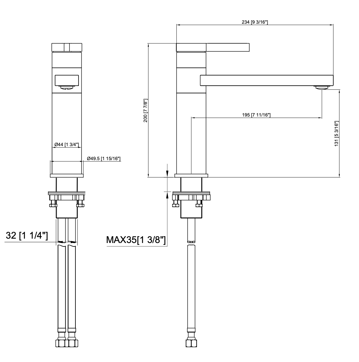 ROBINET VANITÉ - D26