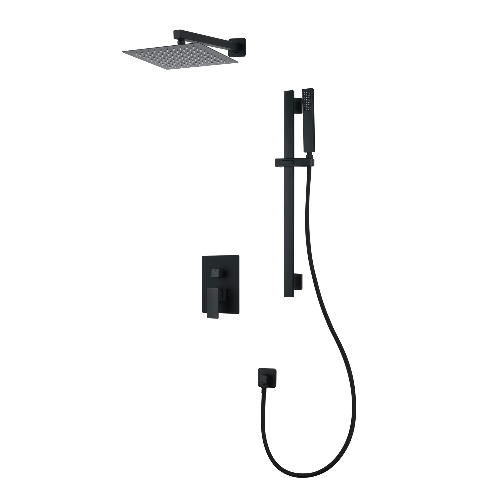 SHOWER FAUCET - D33BL BLACK