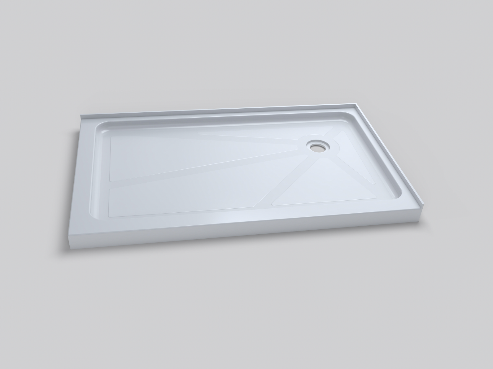 BASE DE DOUCHE 36 X 60" - DRAIN 12 X 12"