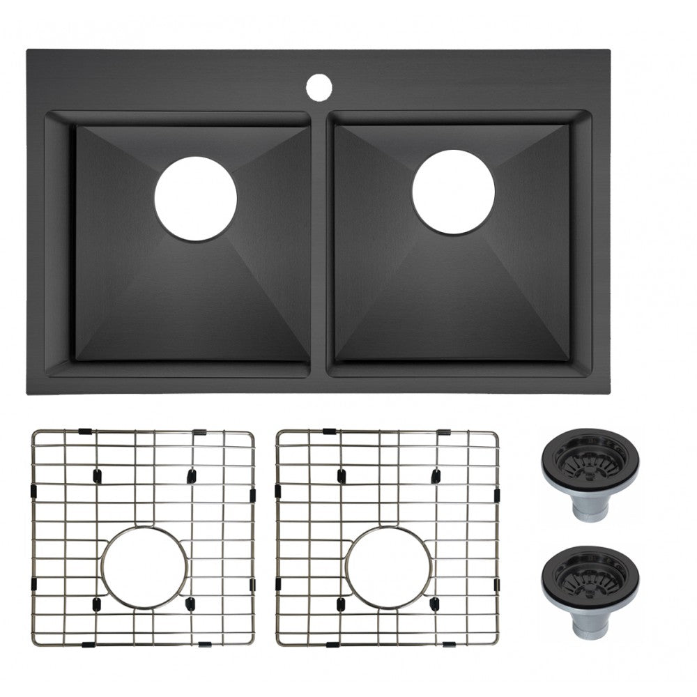 KITCHEN SINK - 3018D-BL