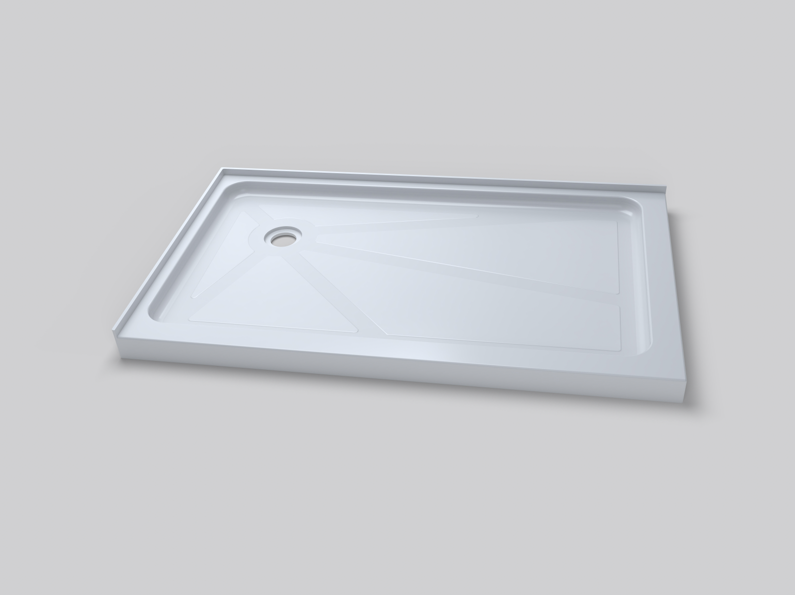 SHOWER BASE 36 X 60" - DRAIN 12 X 12"