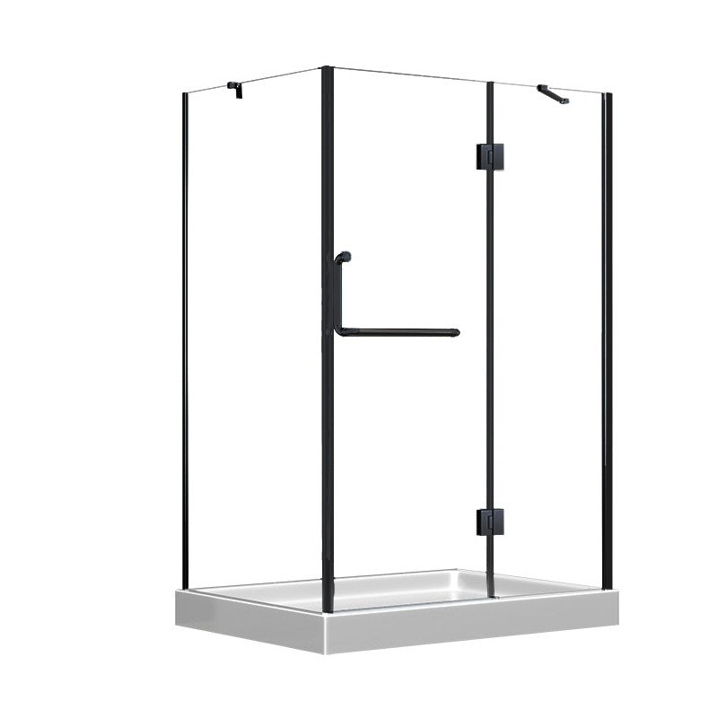 DOUCHE RECTANGLE - LIDO NOIR 32 X 40"