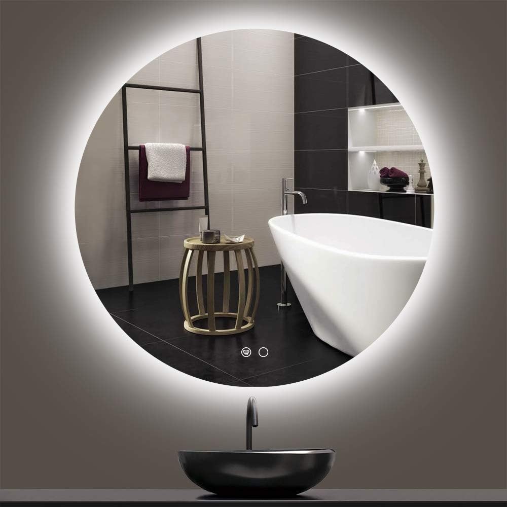 MIROIR LED ROND - RONDA 36"