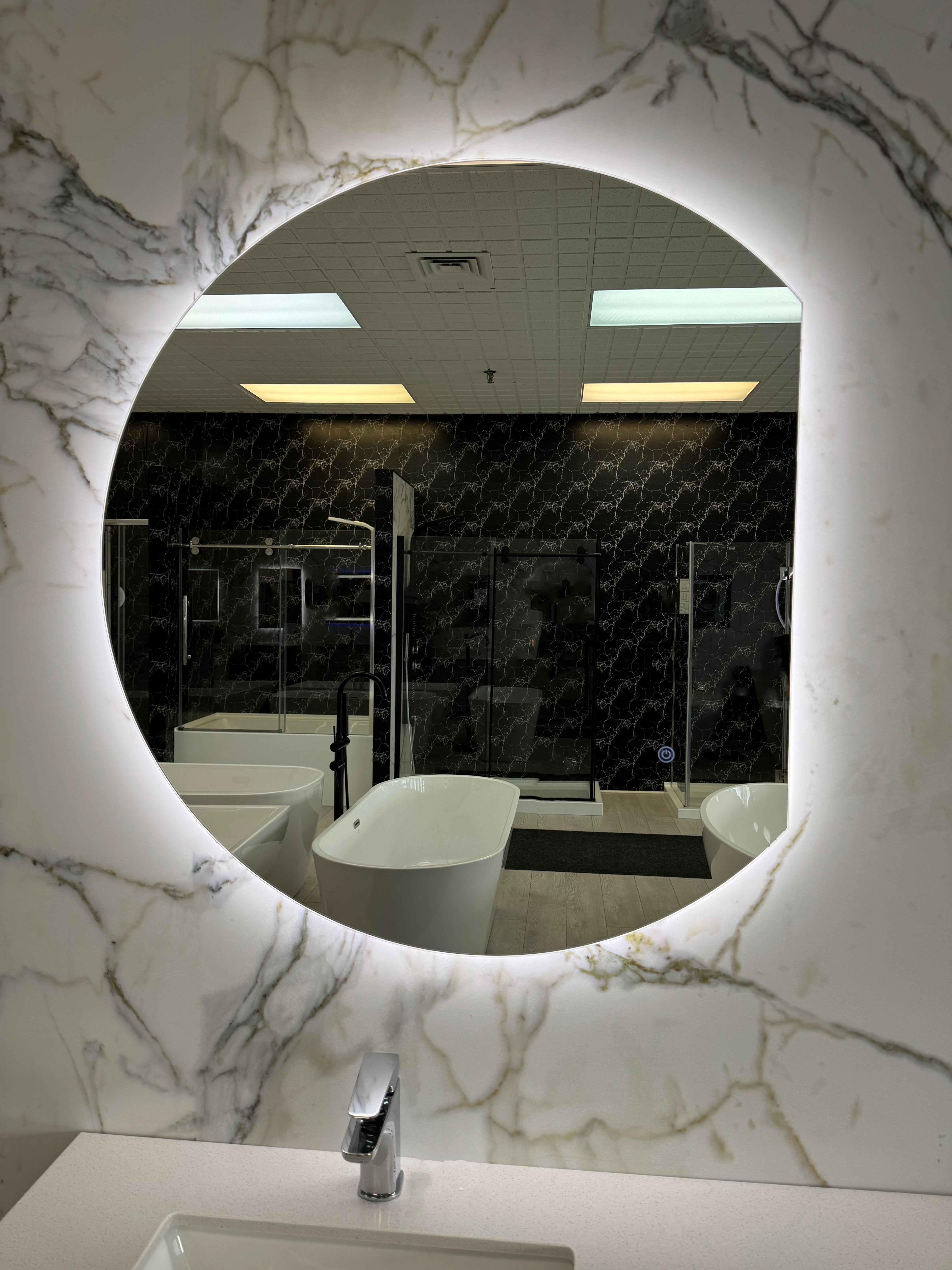 ROUND LED MIRROR - DIO 36"