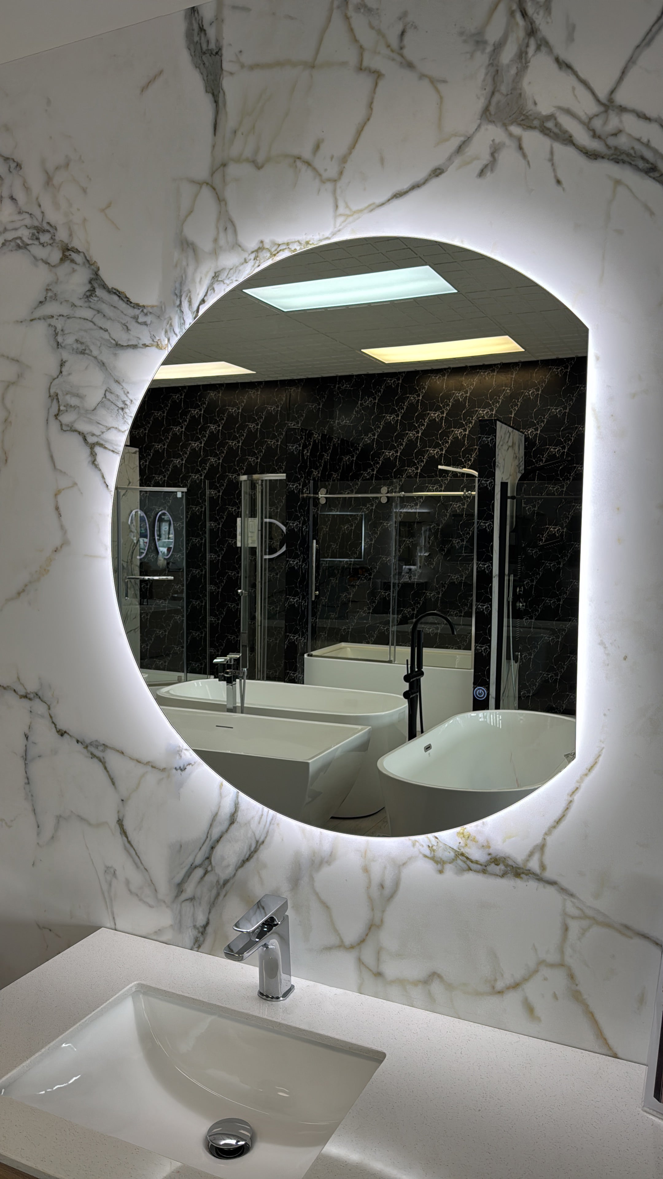 ROUND LED MIRROR - DIO 36"