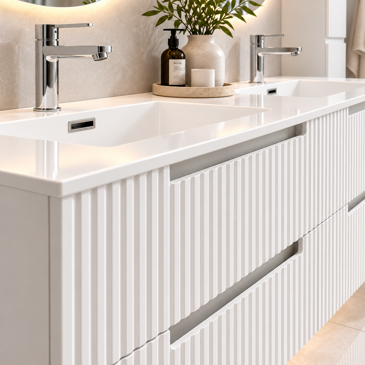 VANITY LASA - 60" DOUBLE SINK