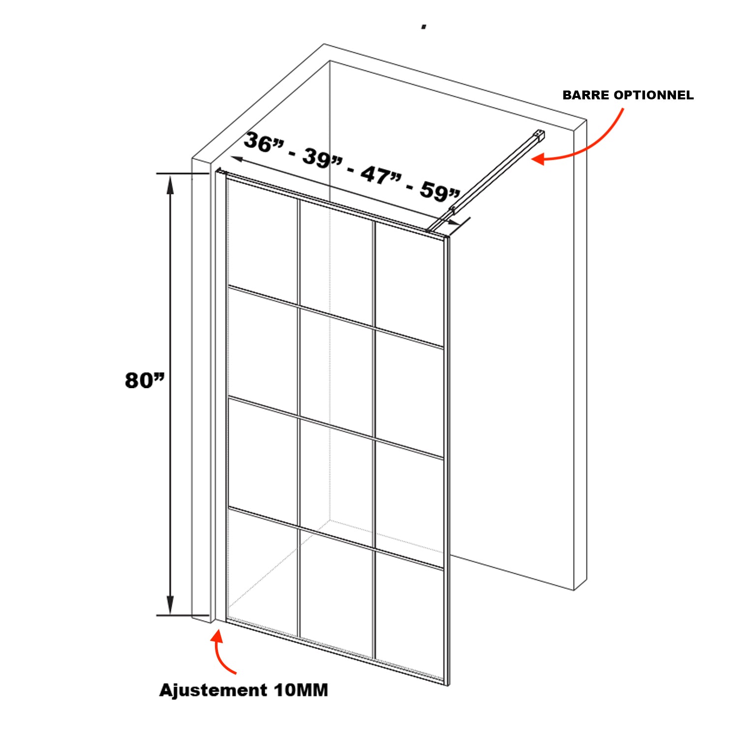 SHOWER PANEL - Siri