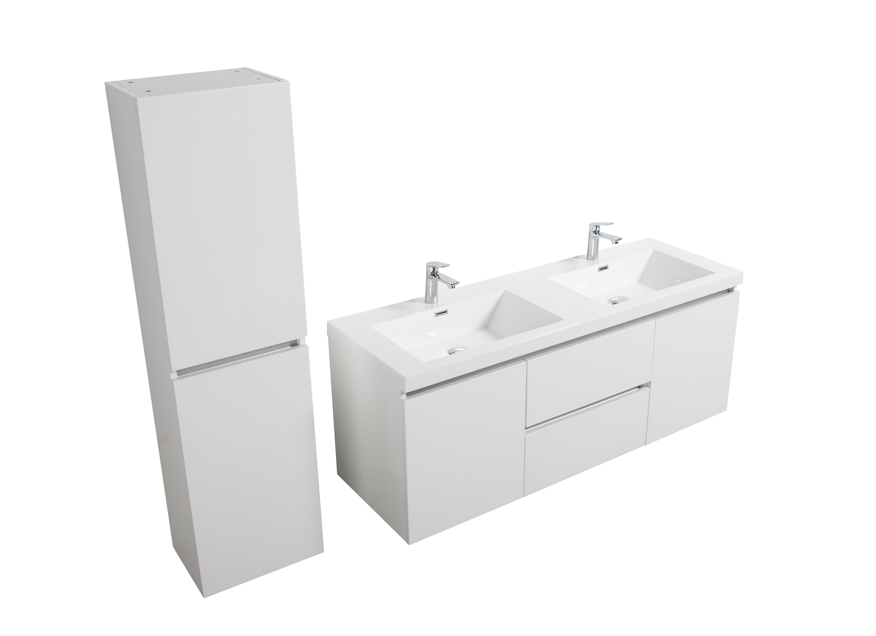 VANITÉ KENZO LED - 60" DOUBLE (PROMO)