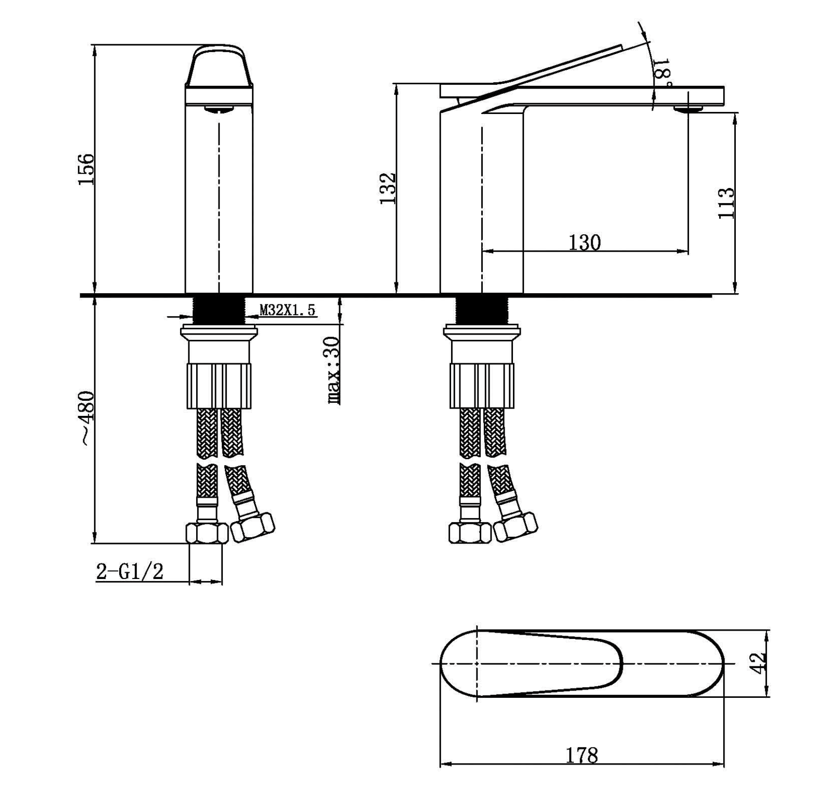 VANITY FAUCET - 6311A