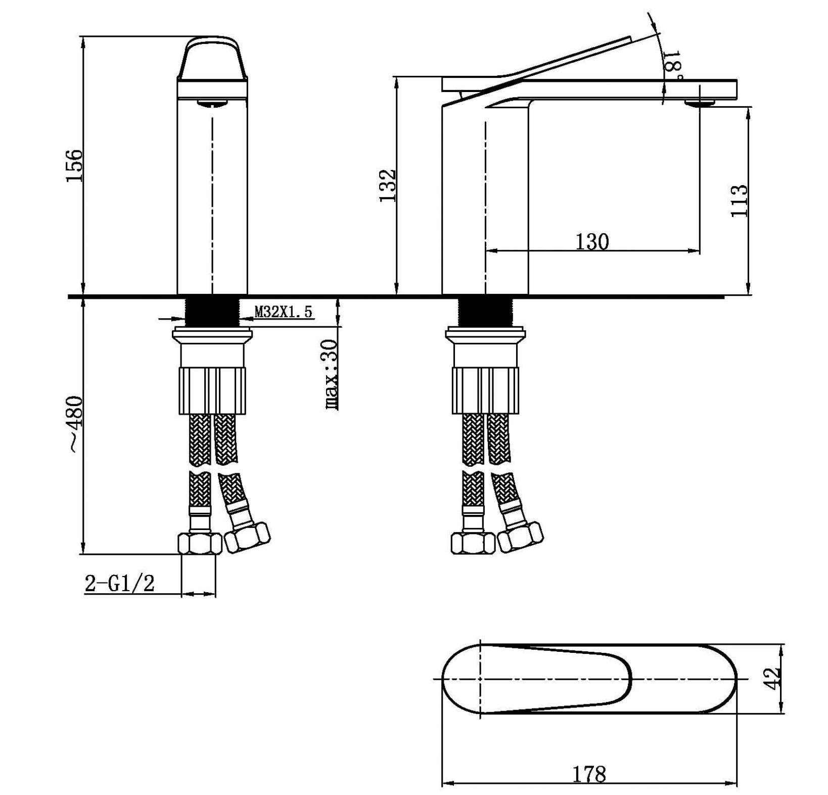 VANITY FAUCET - 6311W