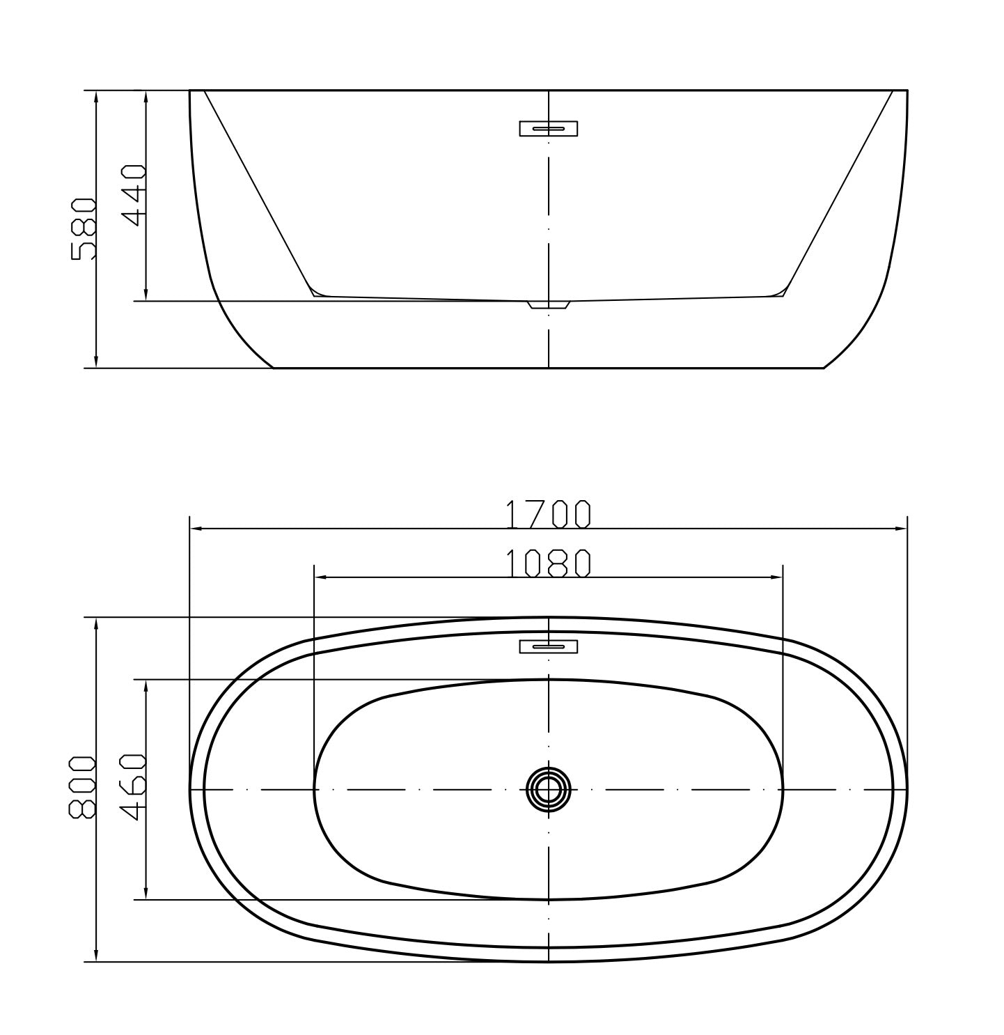 BAIN AUTOPORTANT - FUXX NOIR
