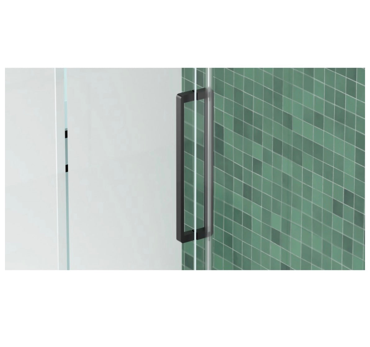 SLIDING SHOWER - MYTO 10MM BLACK