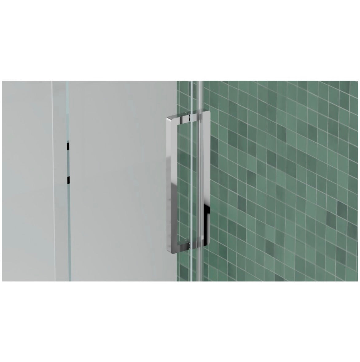 SLIDING SHOWER - MIKOTO 10MM CHROME