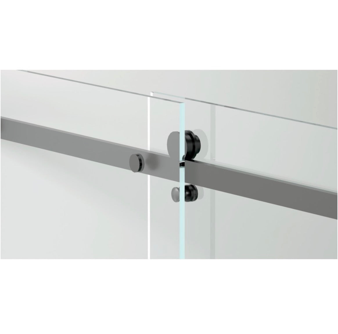 SLIDING SHOWER - MIKOTO 10MM BLACK