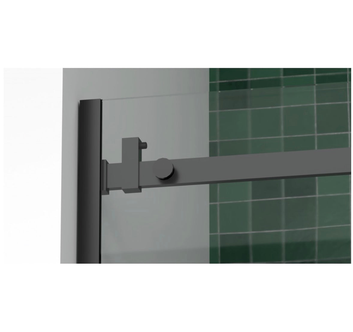 SLIDING SHOWER - MIKOTO 10MM BLACK