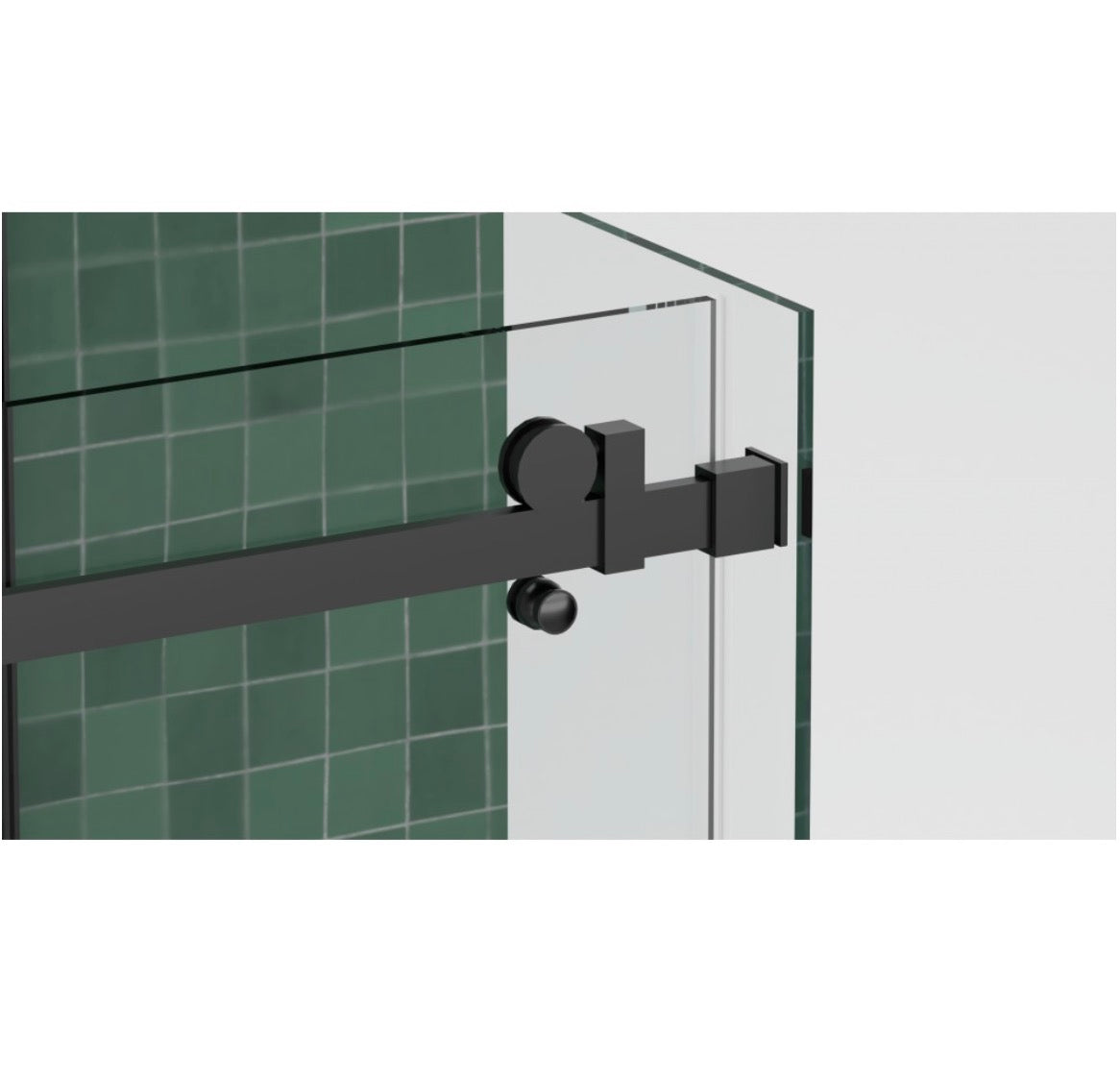 SLIDING SHOWER - MIKOTO 10MM BLACK