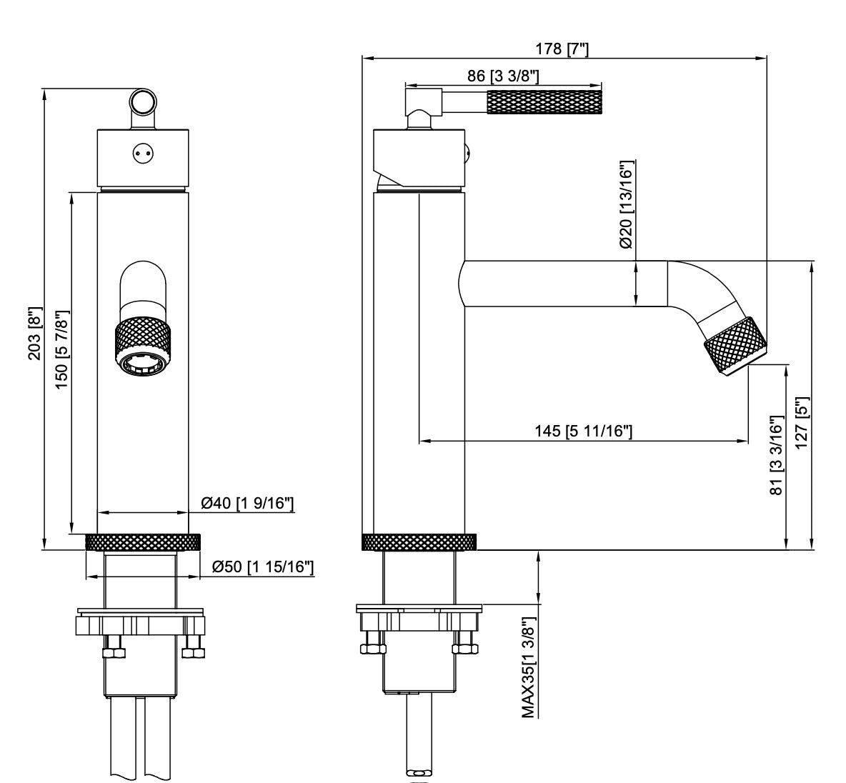 ROBINET VANITÉ - H49