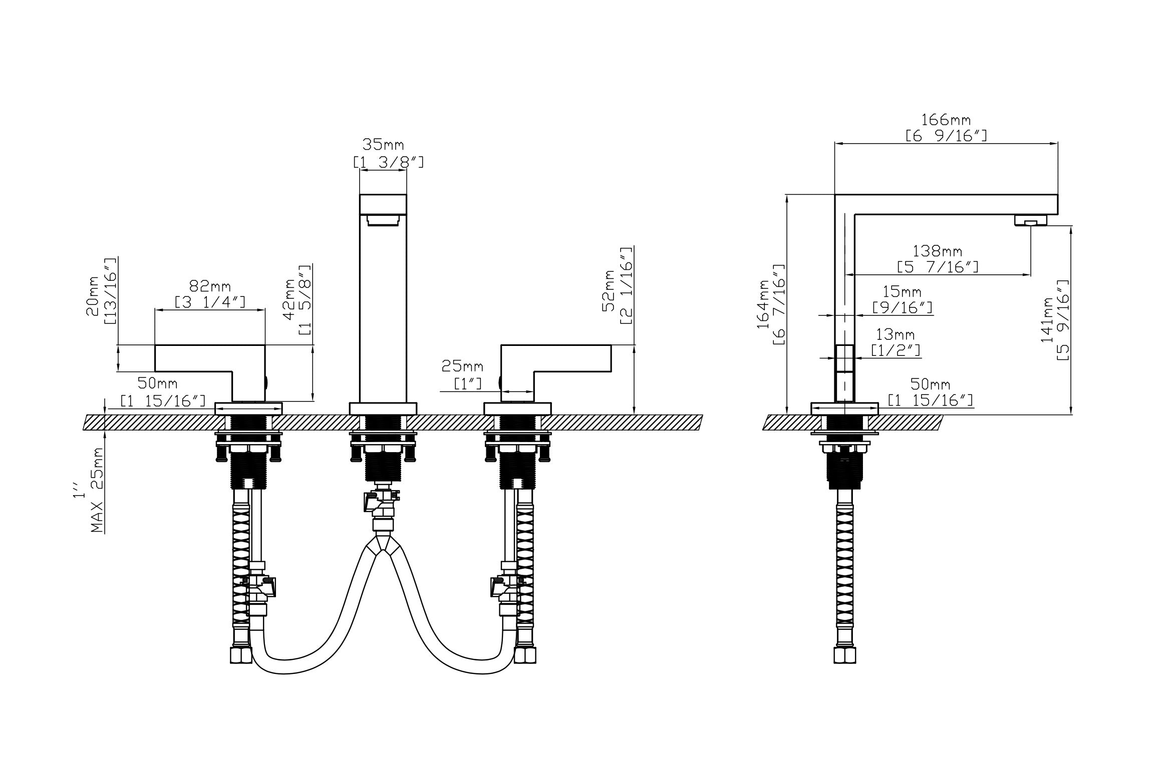 VANITY FAUCET - R29 BLACK