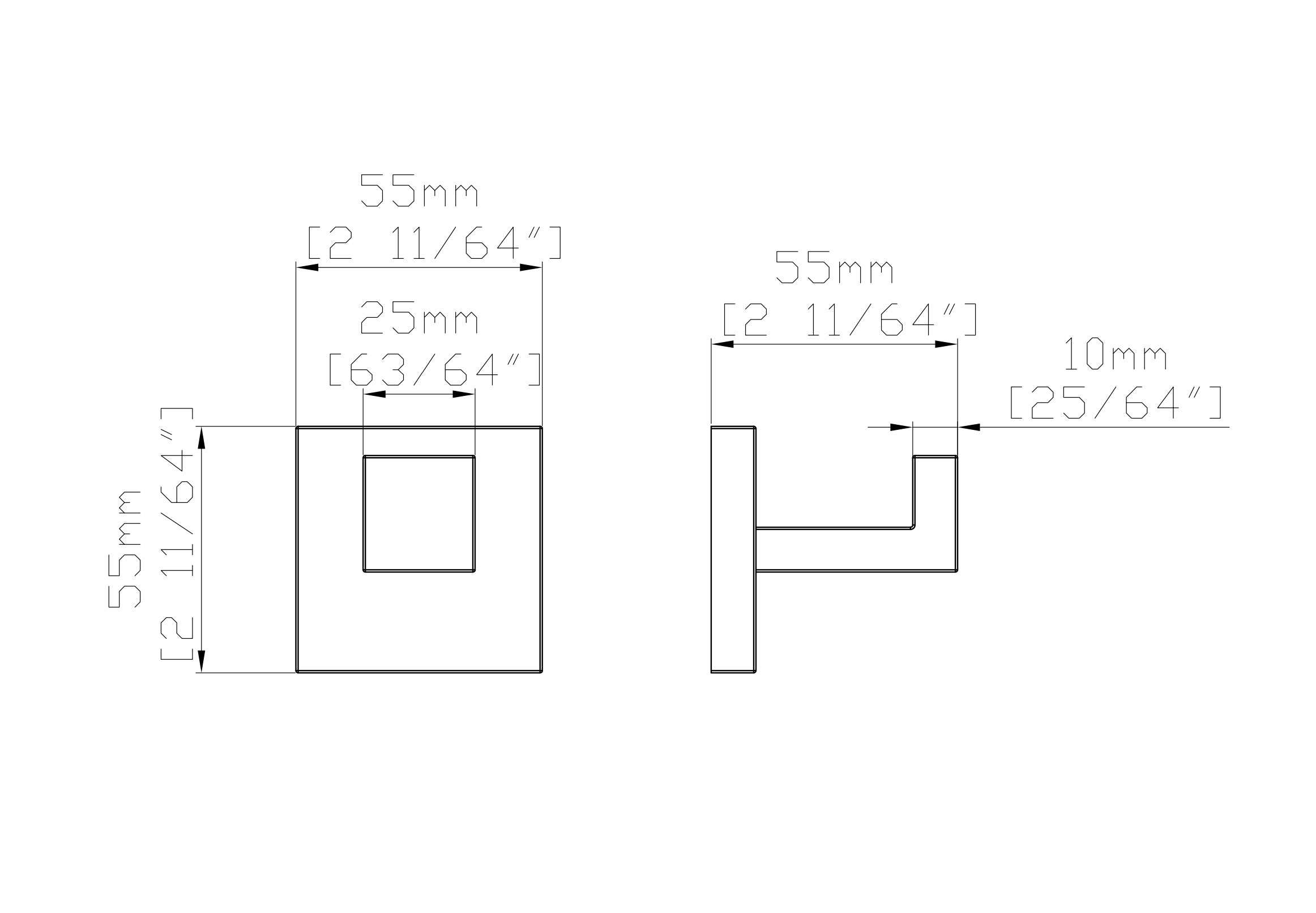 Bathroom accessory set - RUBI CHROME