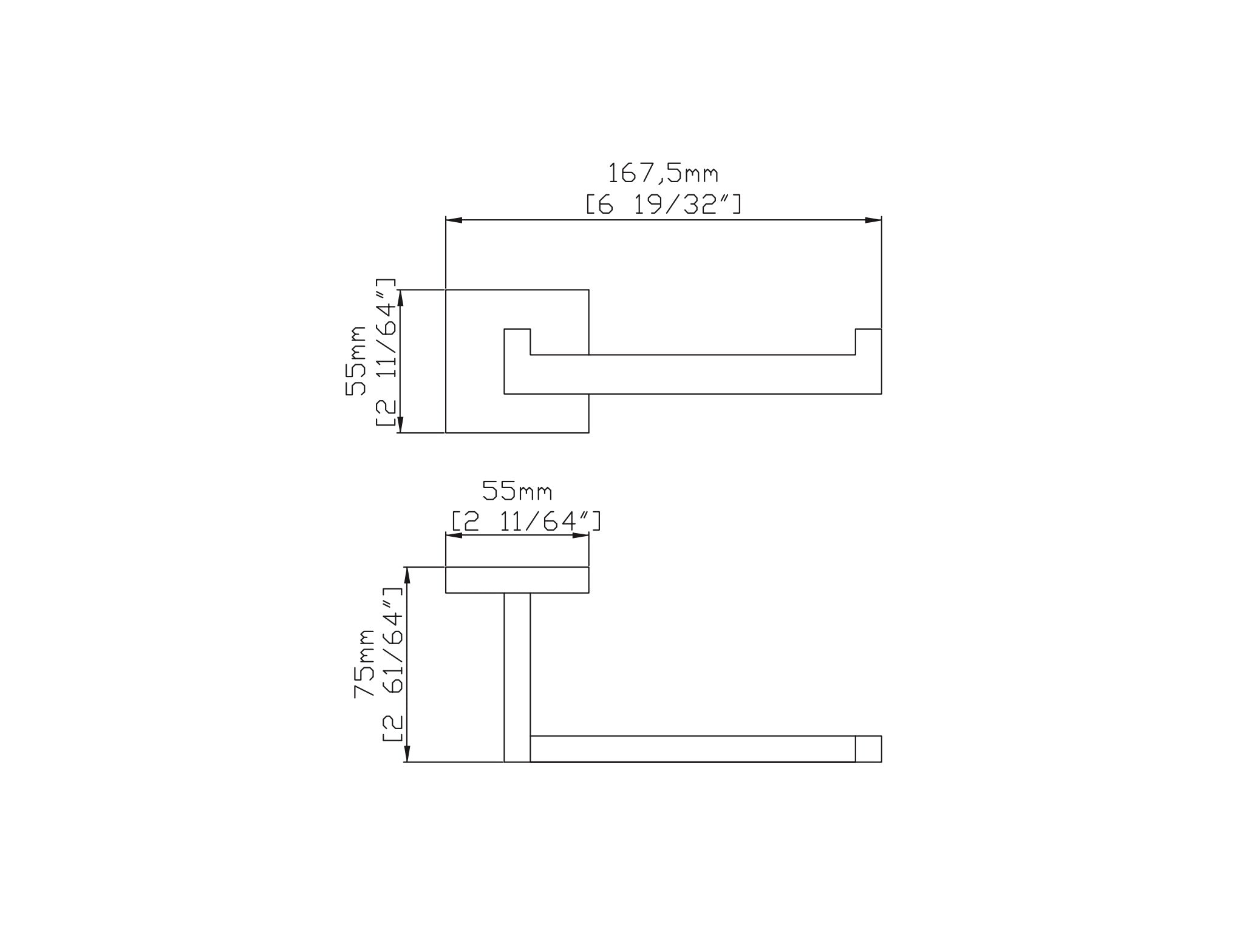 Bathroom accessory set - RUBI CHROME