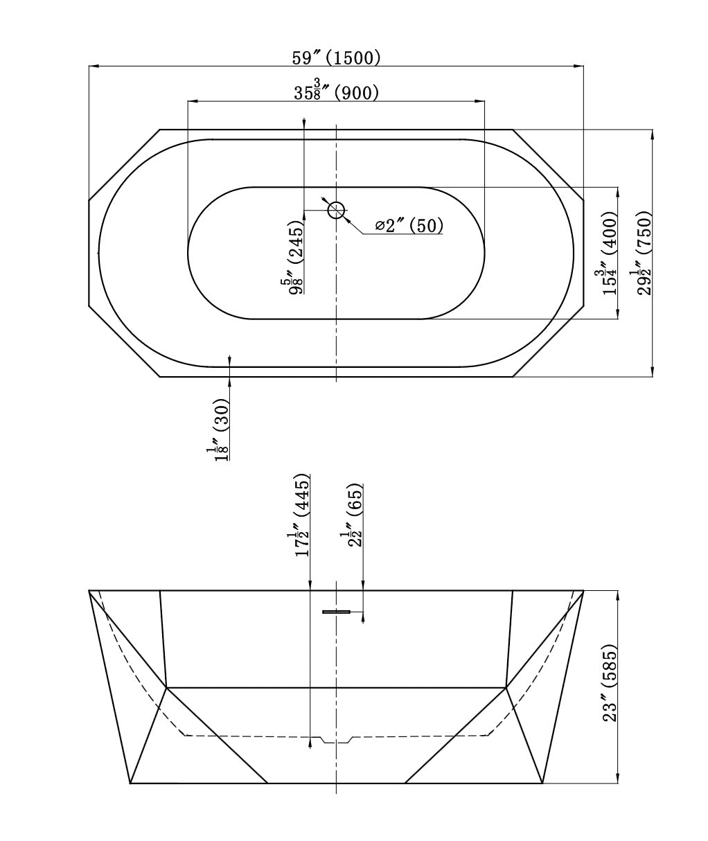 FREESTANDING BATHTUB - DIAMO