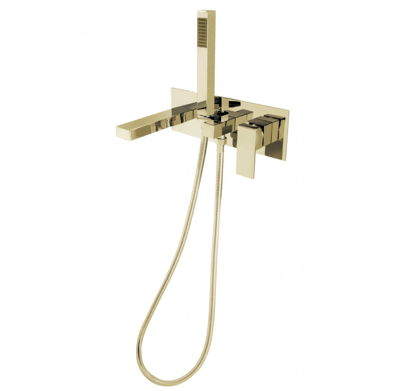 WALL MOUNT BATHTUB FAUCET - 200BG BRUSHED GOLD