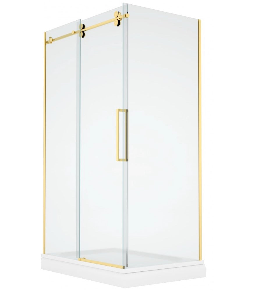 SLIDING SHOWER - MYTO 10MM BRUSHED