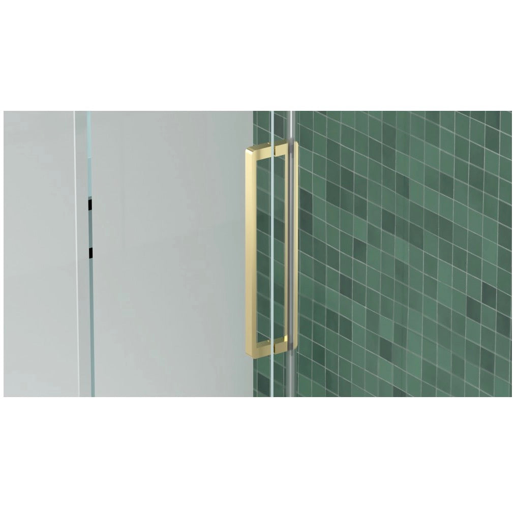 SLIDING SHOWER - MYTO 10MM BRUSHED
