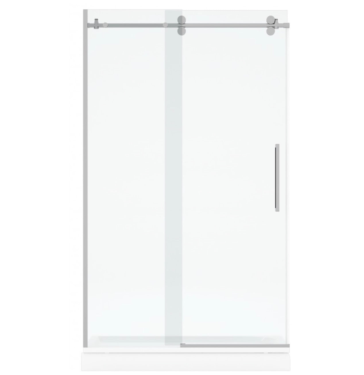 PORTE DE DOUCHE COULISSANTE MYTO - 10MM CHROME