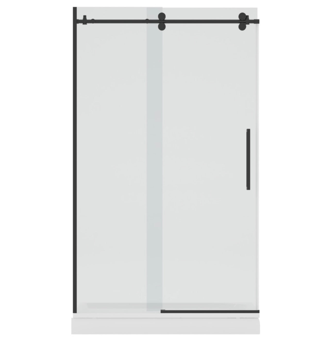 MYTO SLIDING SHOWER DOOR - 10MM BLACK