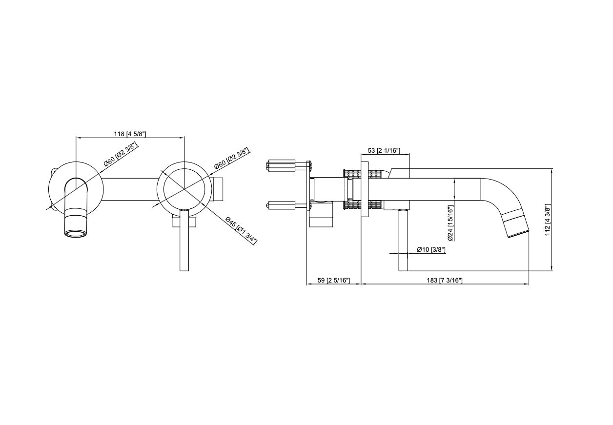 WALL FAUCET - 7H08-MB