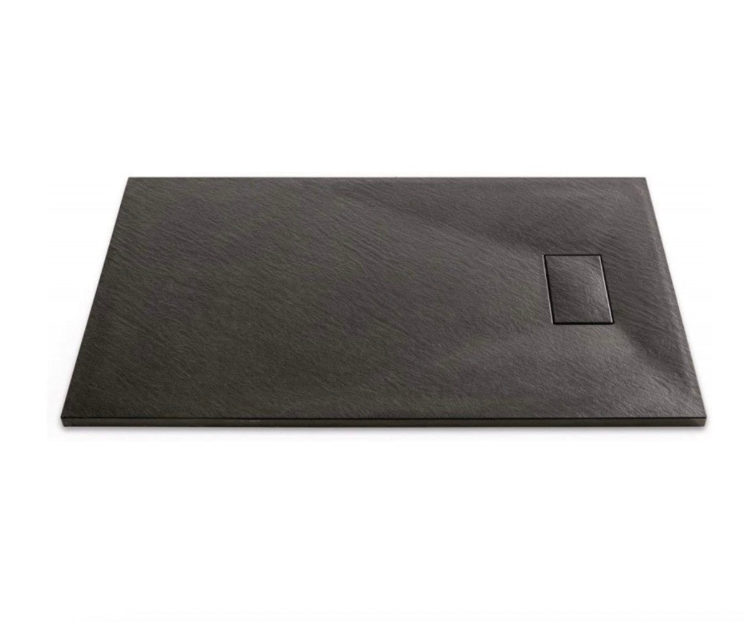 DOUCHE RECTANGLE - LIDO NOIR 32 X 40"