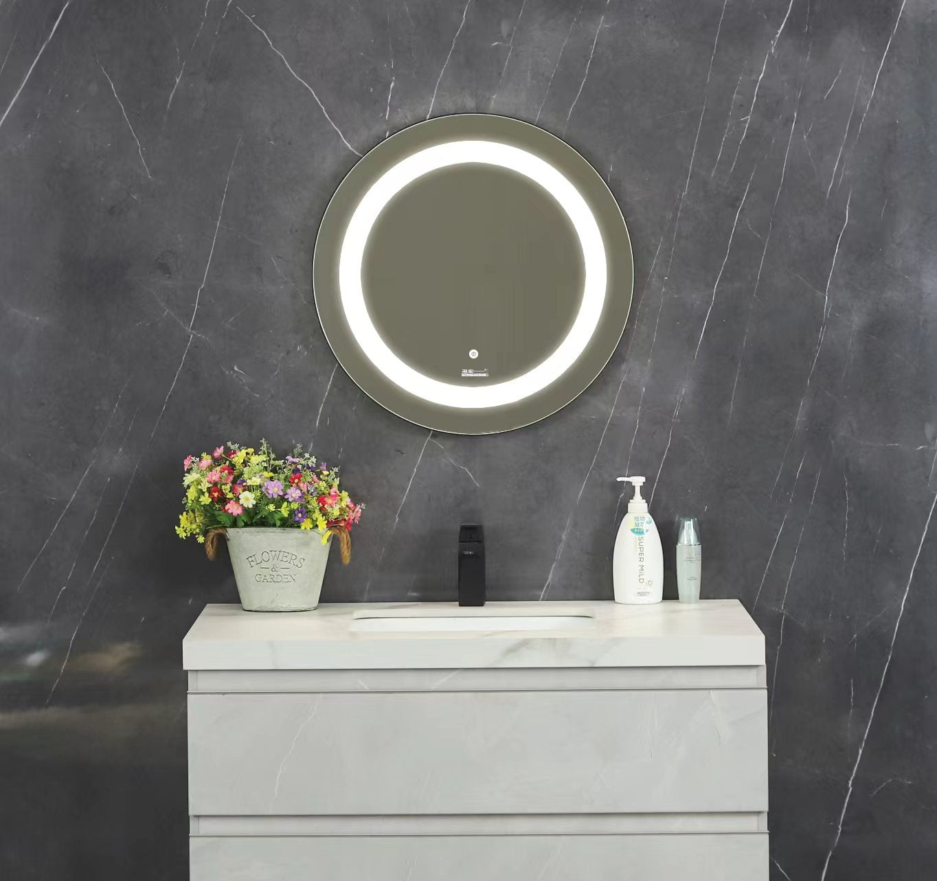 MIROIR LED ROND - CHULAK (PROMO)