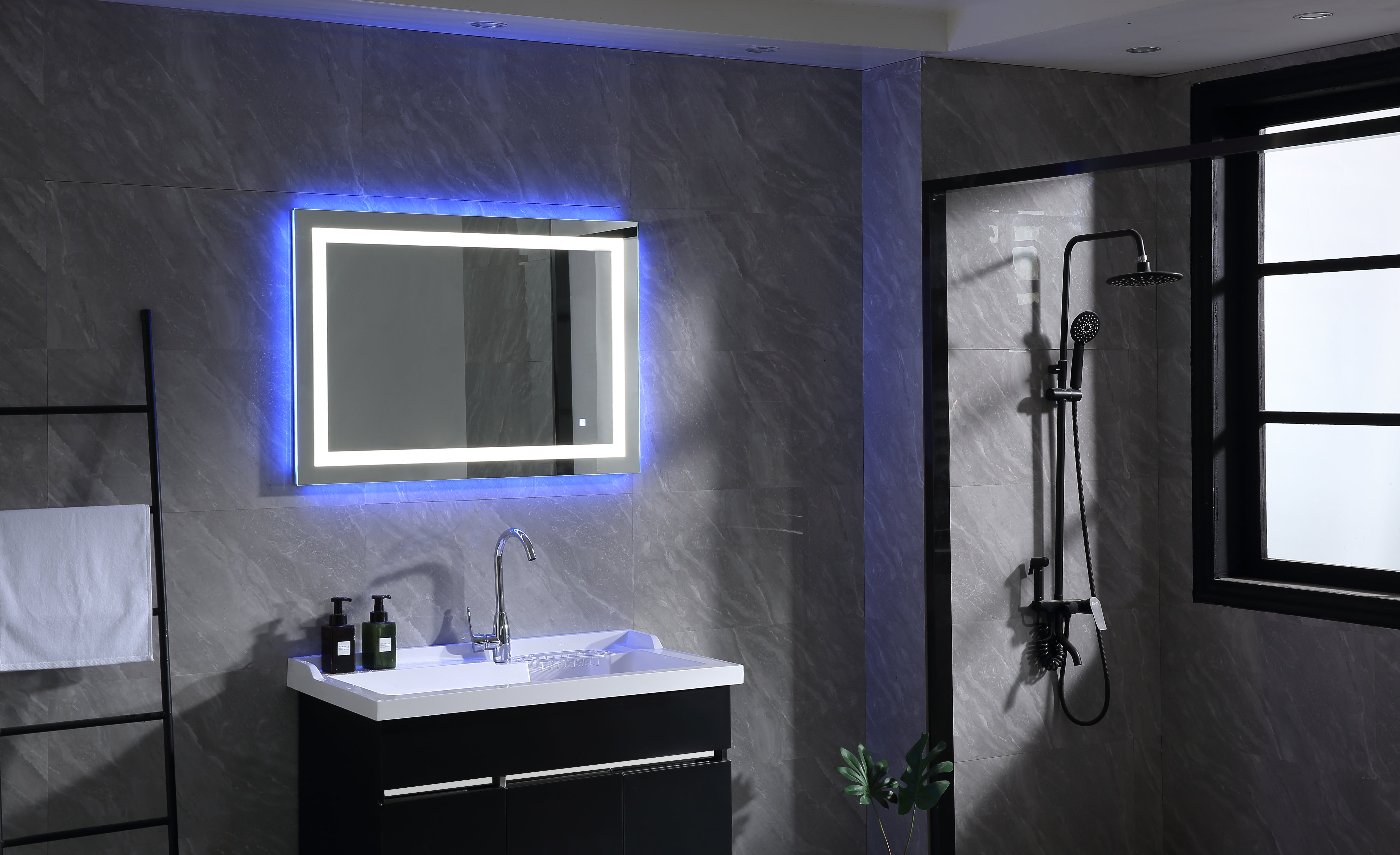 LED MIRROR ARIA - 36 x 28"