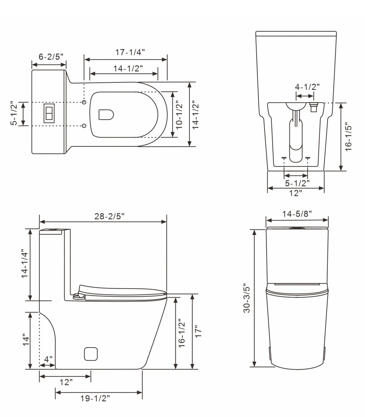 TOILETTE - ZELDA NOIR