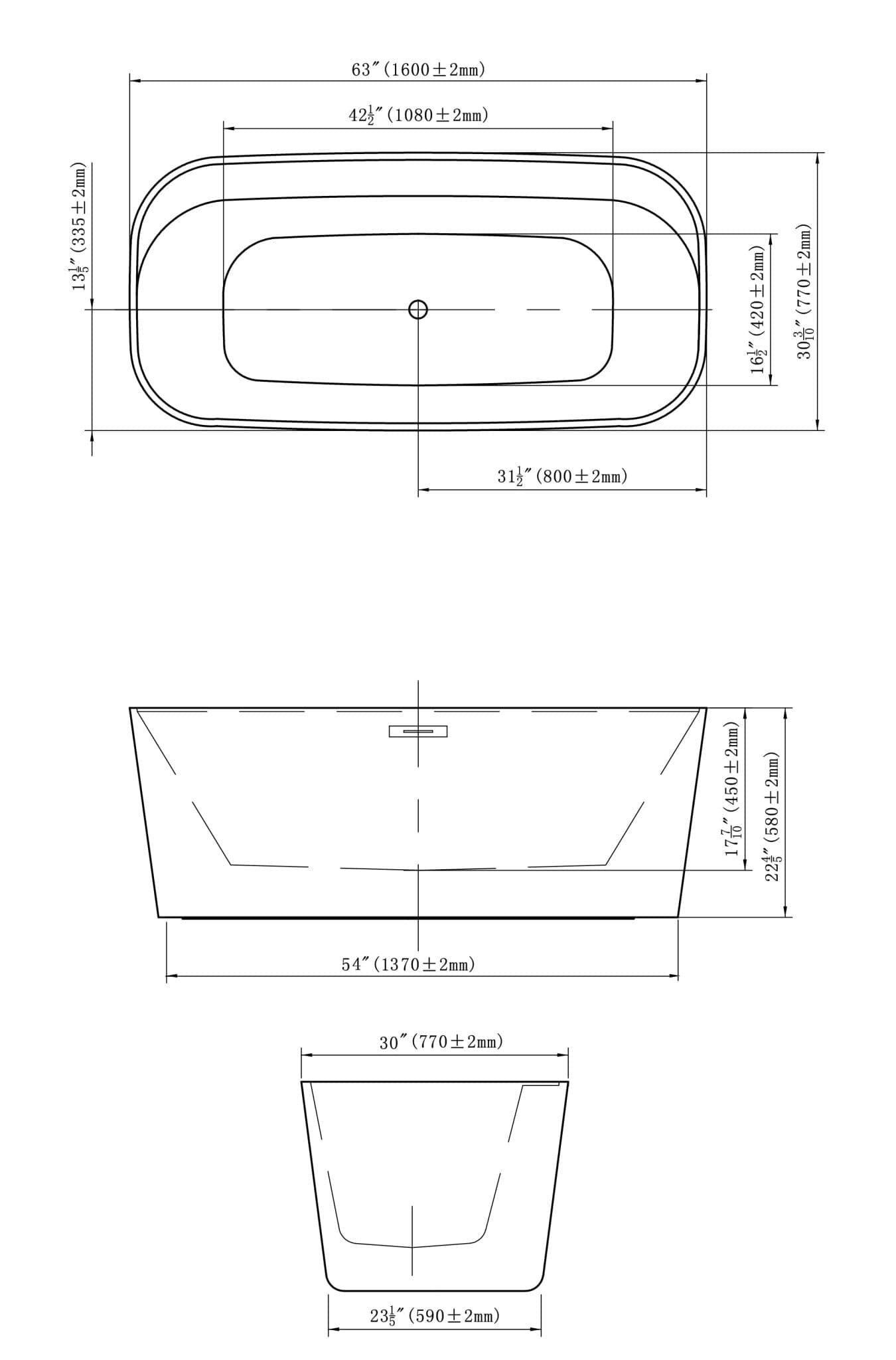 BAIN AUTOPORTANT - VOLO - SALLE DE BAIN VODA